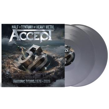 Accept - Teutonic Titans 1976 - 2026 2LP (Silver Vinyl)